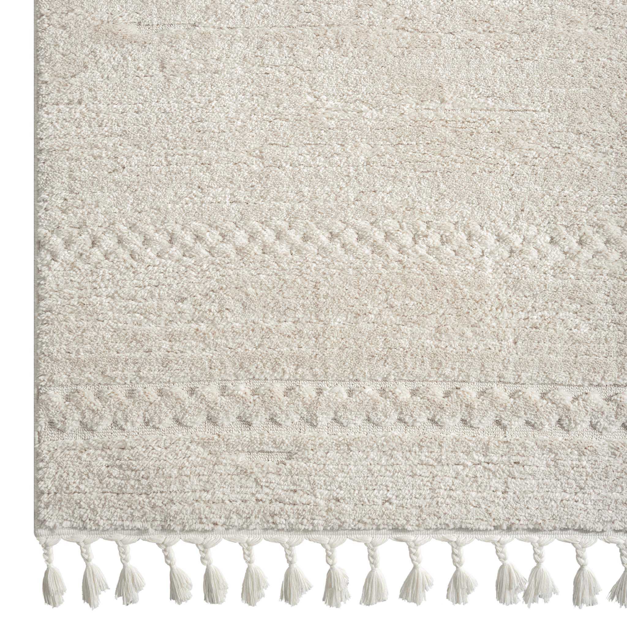 Addie Soft Pile Rug - Ivory - 300x400