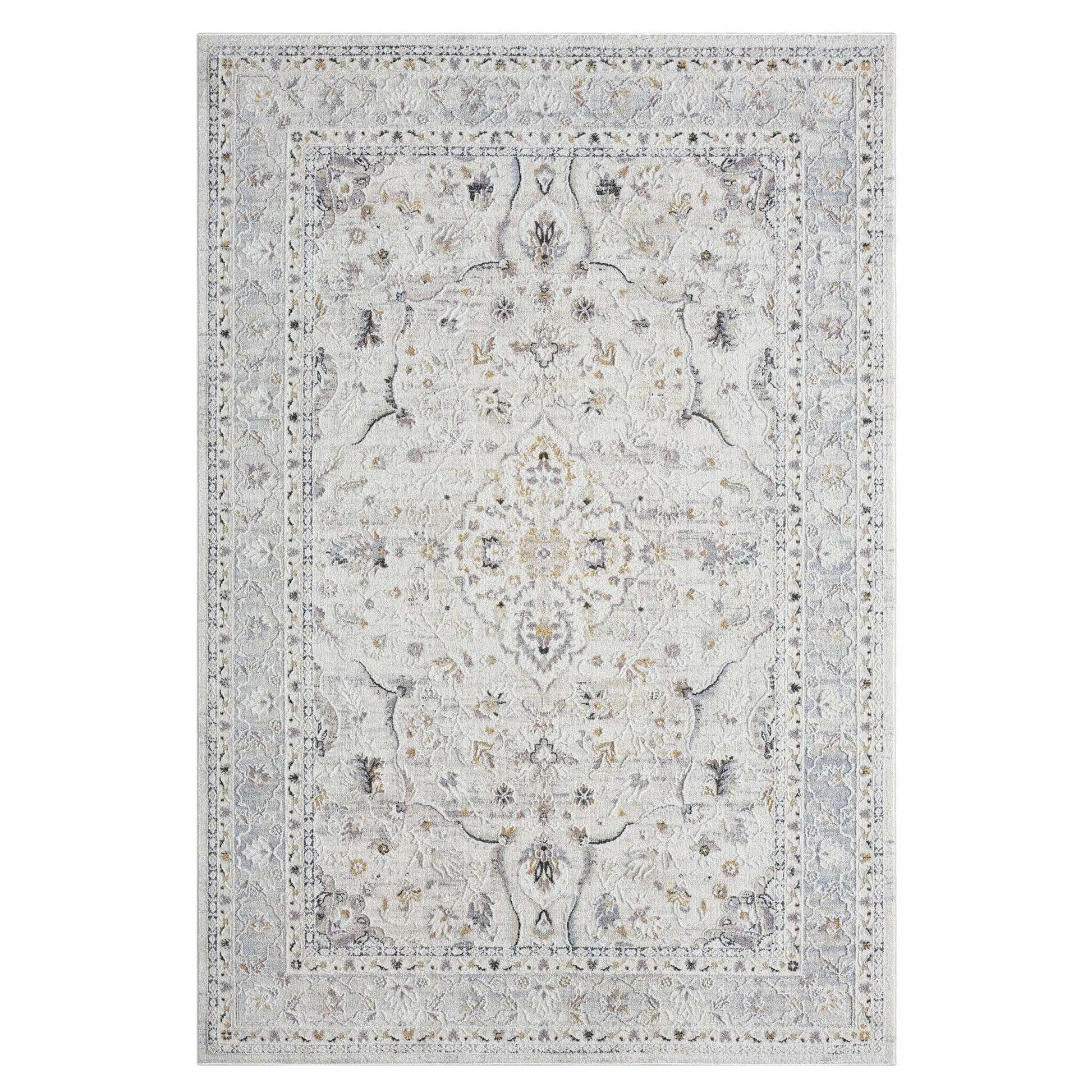 Amore Premium French Country Rug - Stone - 300x400