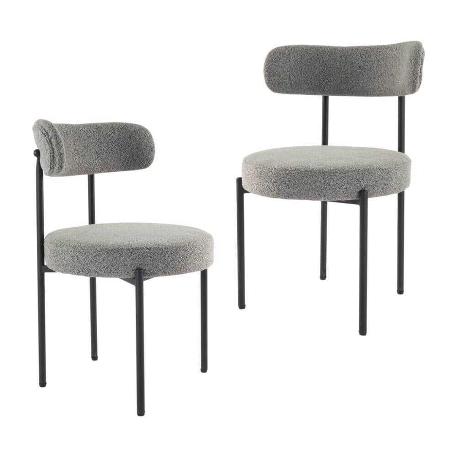 boucle chairs 