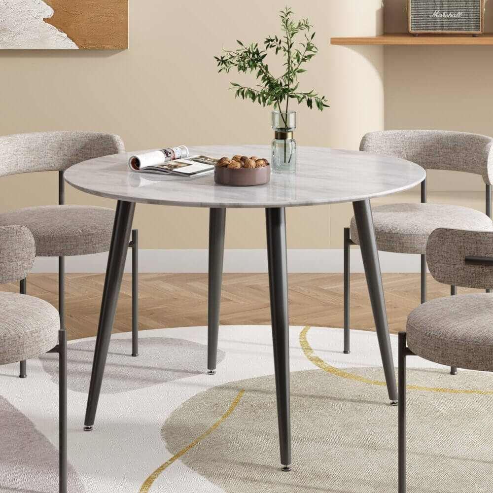 round small dining table for 4