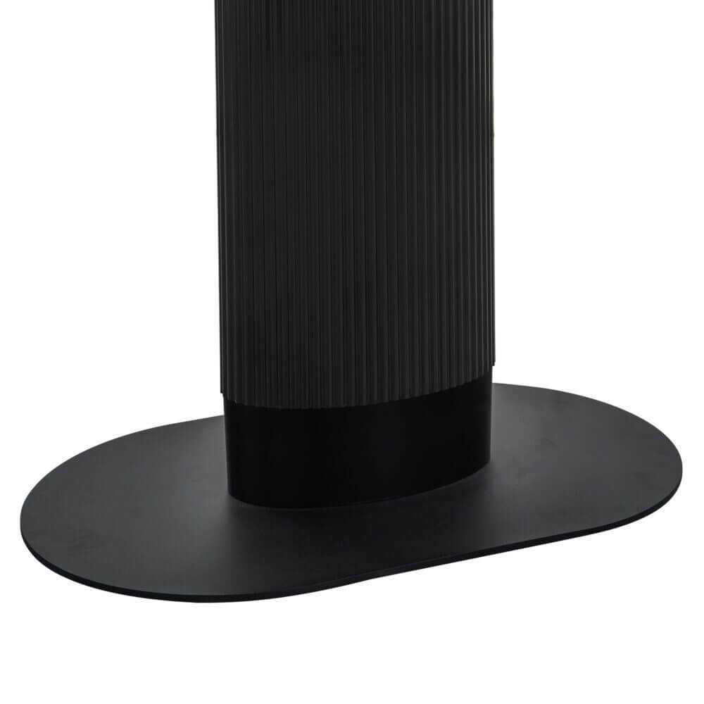 Clara Eclipse Oval Dining Table Black