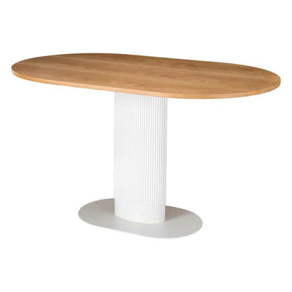 oval dining table