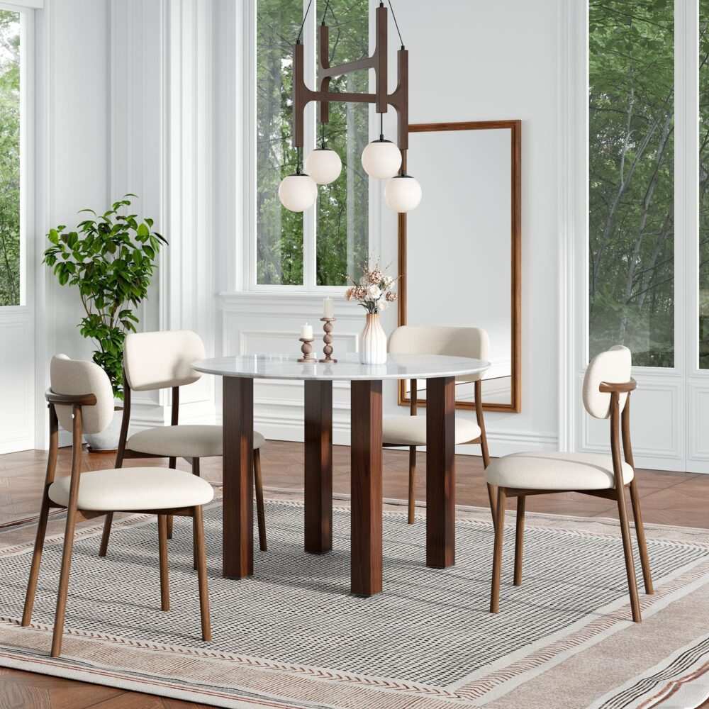 Willowmarble Round Dining Table