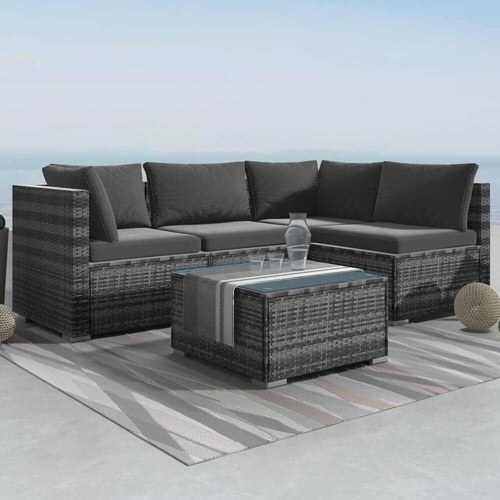 Outdoor Modular Lounge Sofa Bondi - Grey