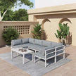 7 piece outdoor lounge 