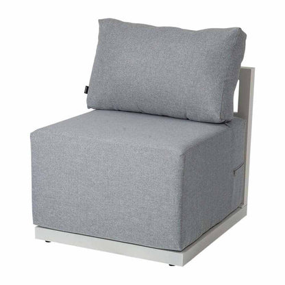 Alfresco Contemporary All-Weather Lounge Set – Charcoal Grey