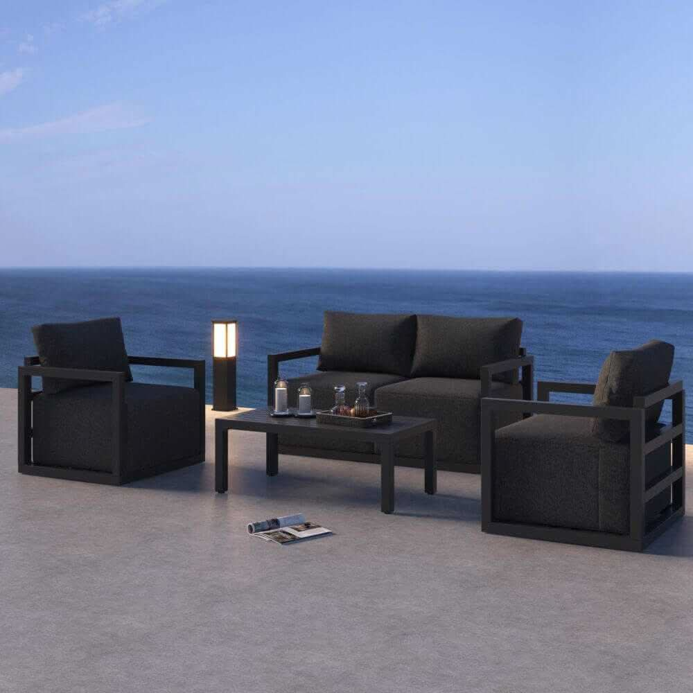 Alfresco Serenity Outdoor Lounge Set - White