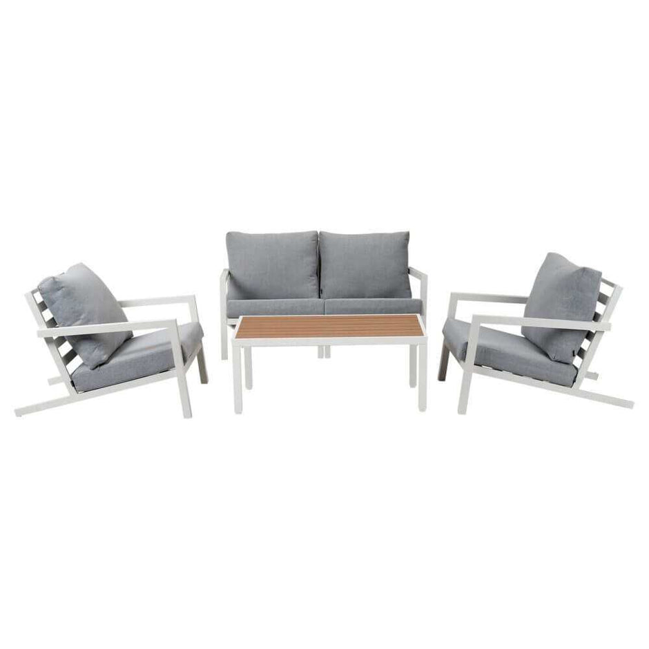 Garden Furniture Set in White