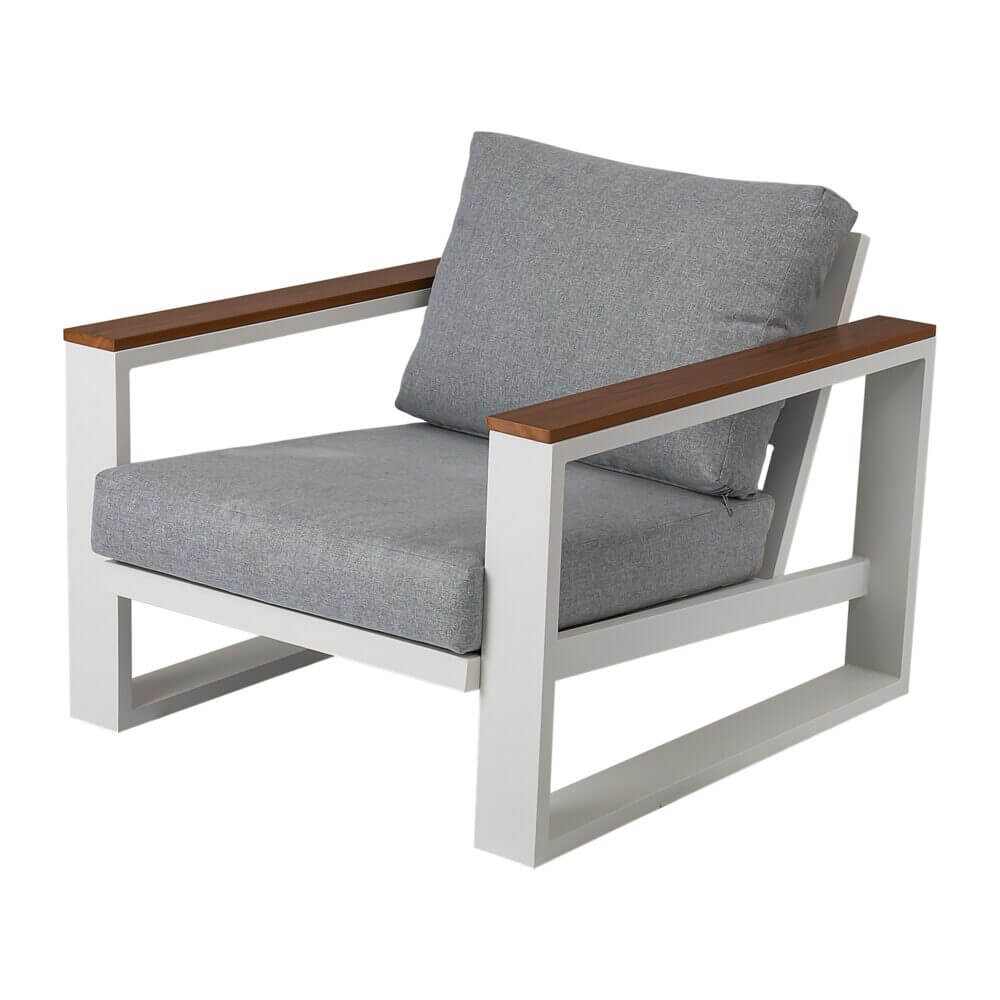 Grandeur 5 Seater Lounge Suite - White
