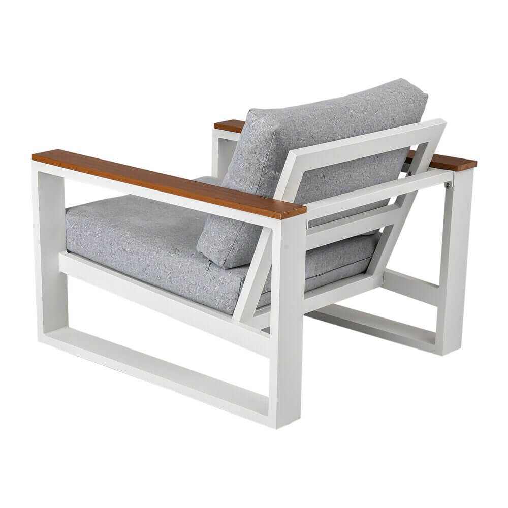 Grandeur 5 Seater Lounge Suite - White