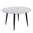 Marble Effect Round Coffee Table