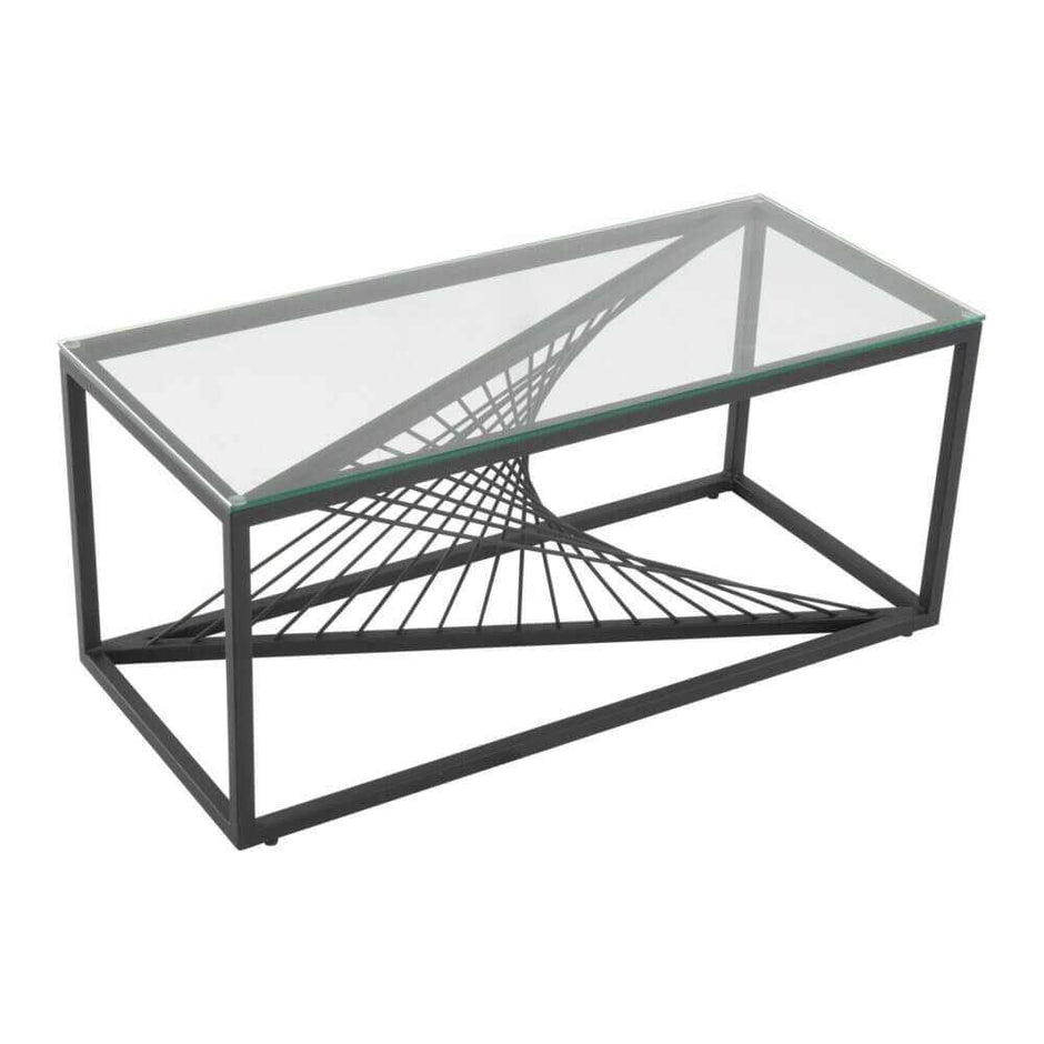 glass coffee table