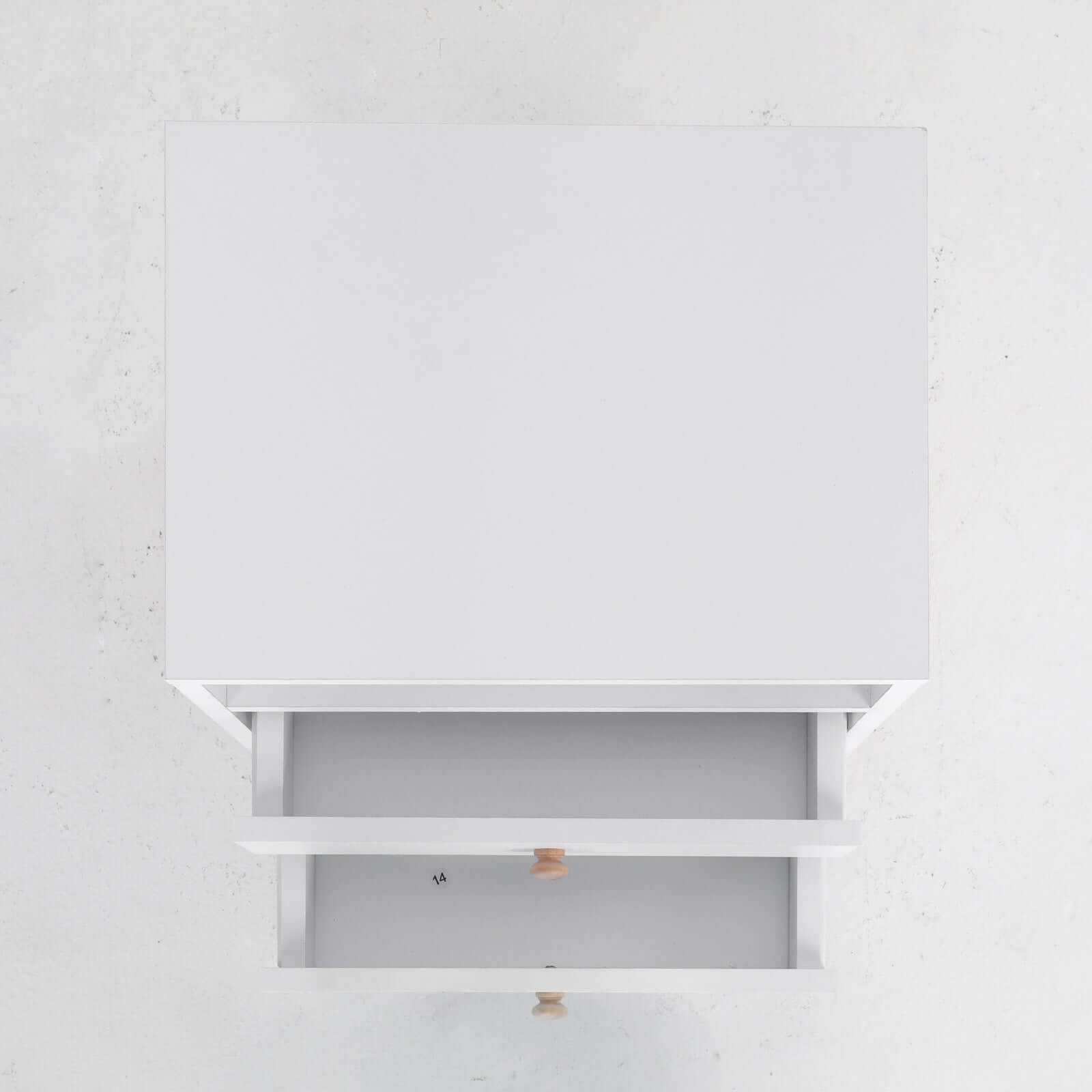 Bedside Table Side Storage Cabinet Nightstand Bedroom 2 Drawer ANYA - 