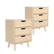LACY OAK 2X Oak Bedside Tables