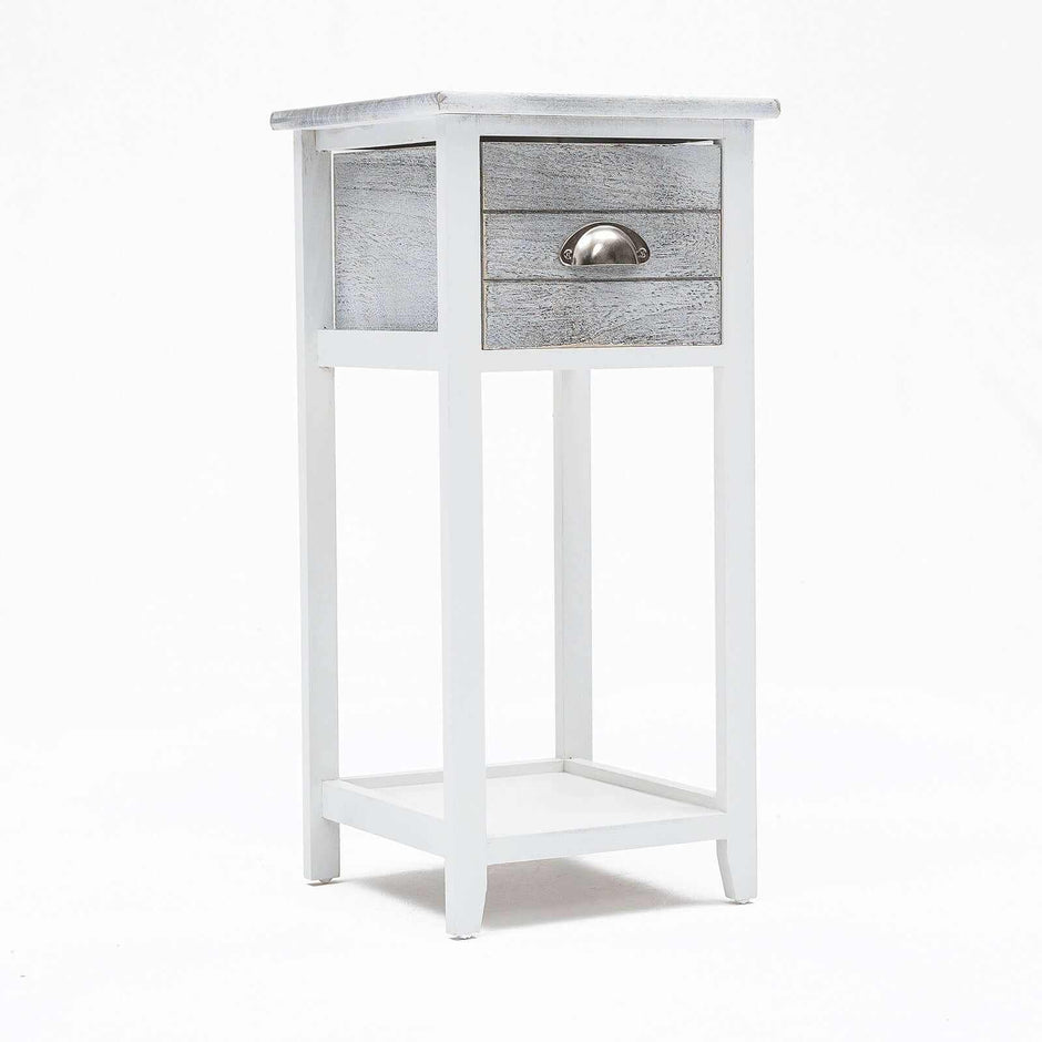 grey nightstand set of 2