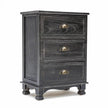 black nightstands set of 2