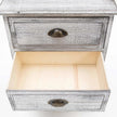 grey bedside cabinet