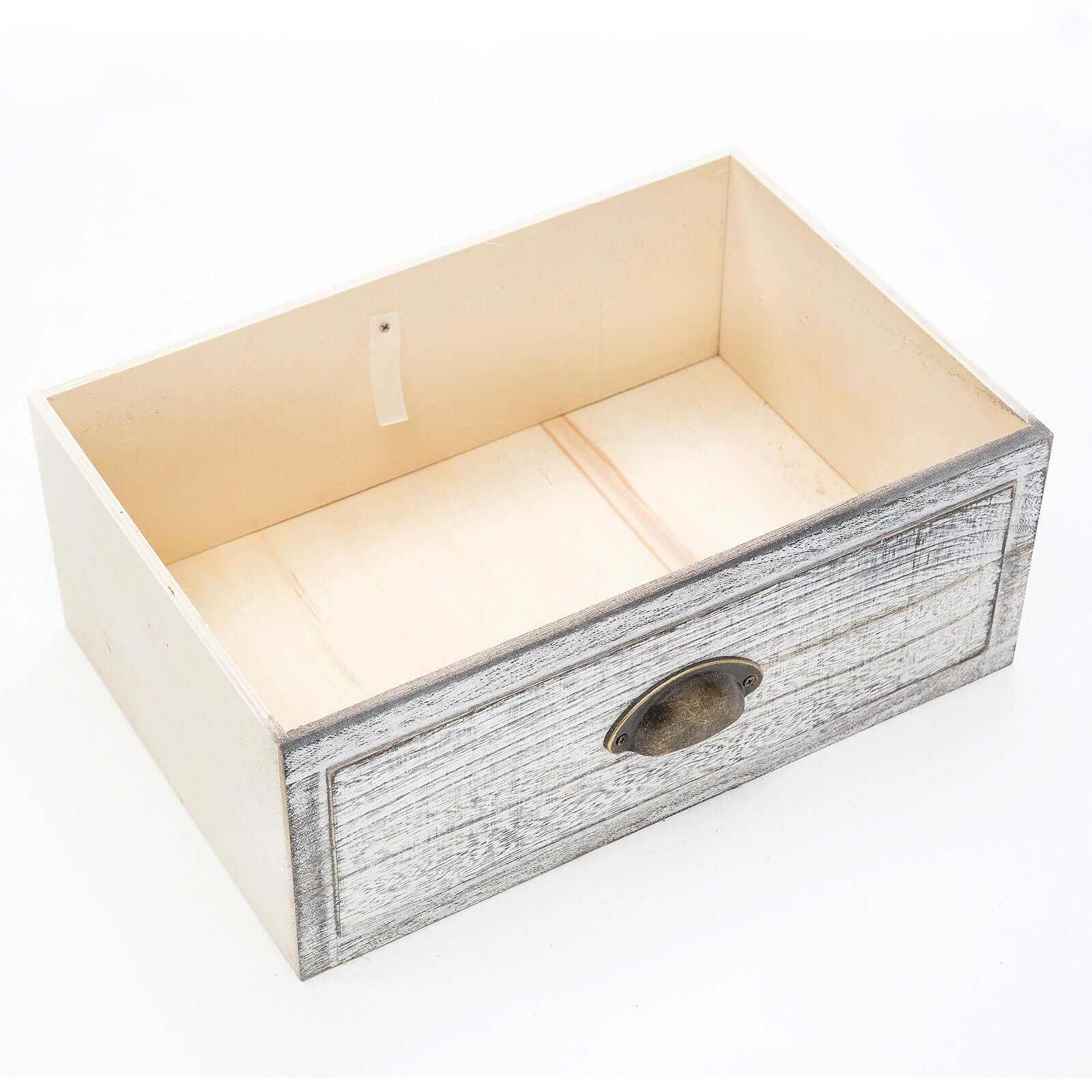 CLARA Vintage Grey Bedside Table Set of 2