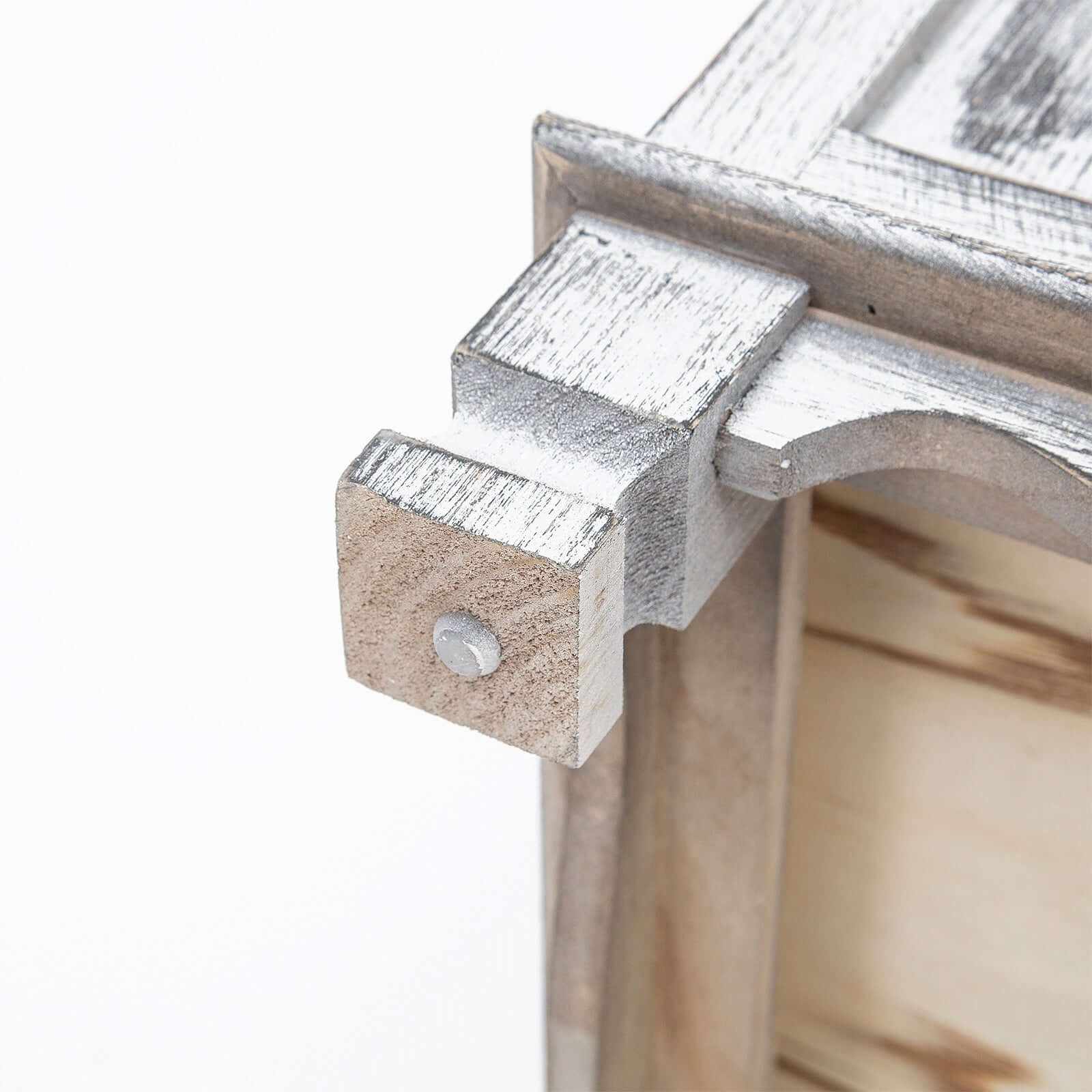 CLARA Vintage Grey Bedside Table Set of 2