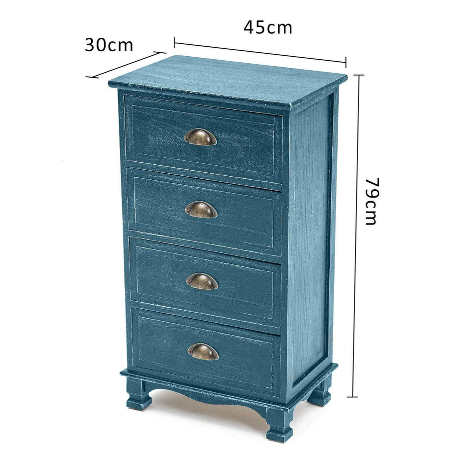 4 drawer nightstand