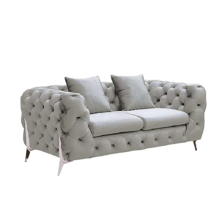 Velvet sofa for living 