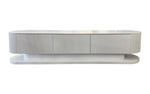 Ripple White TV Console