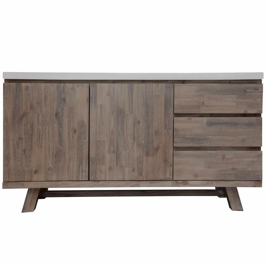 concrete top sideboard