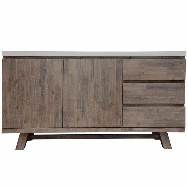 concrete top sideboard