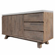 concrete top sideboard