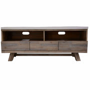 Stony 150cm TV Unit White with Concrete Top