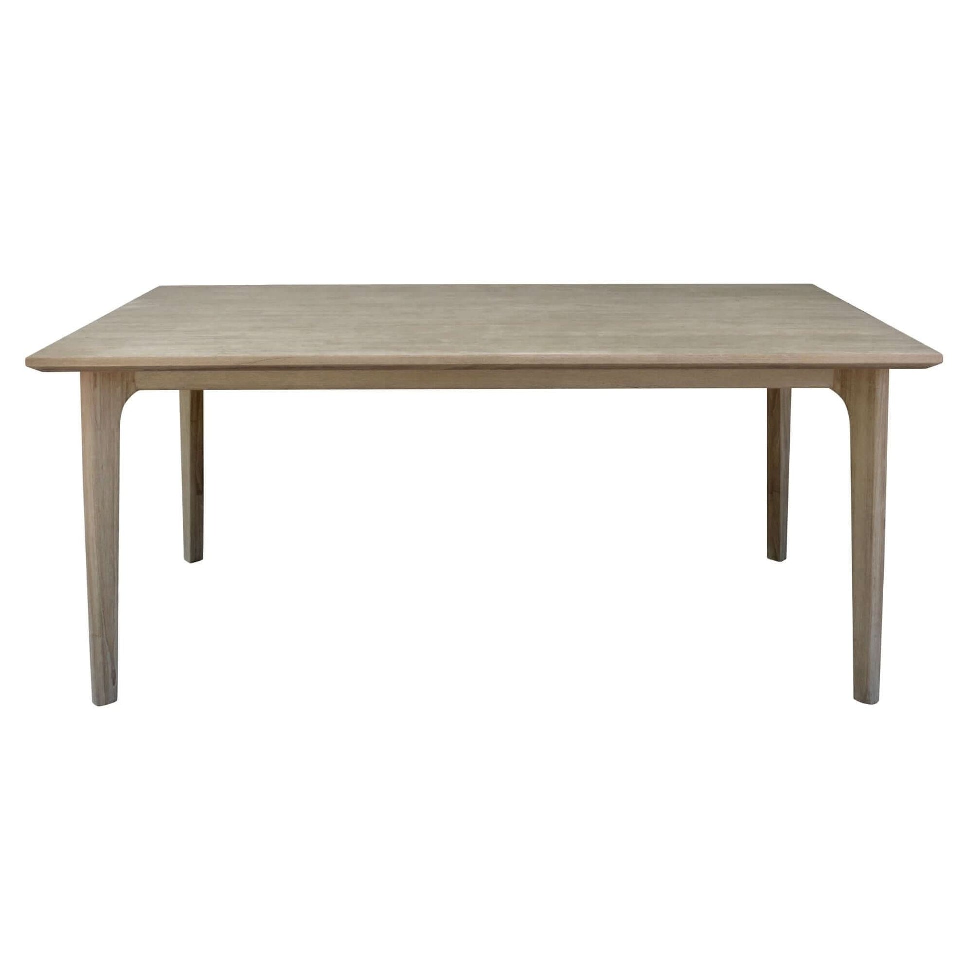 Tyler 7pc 180cm Dining Room Table and Chair Set - Brushed Smoke