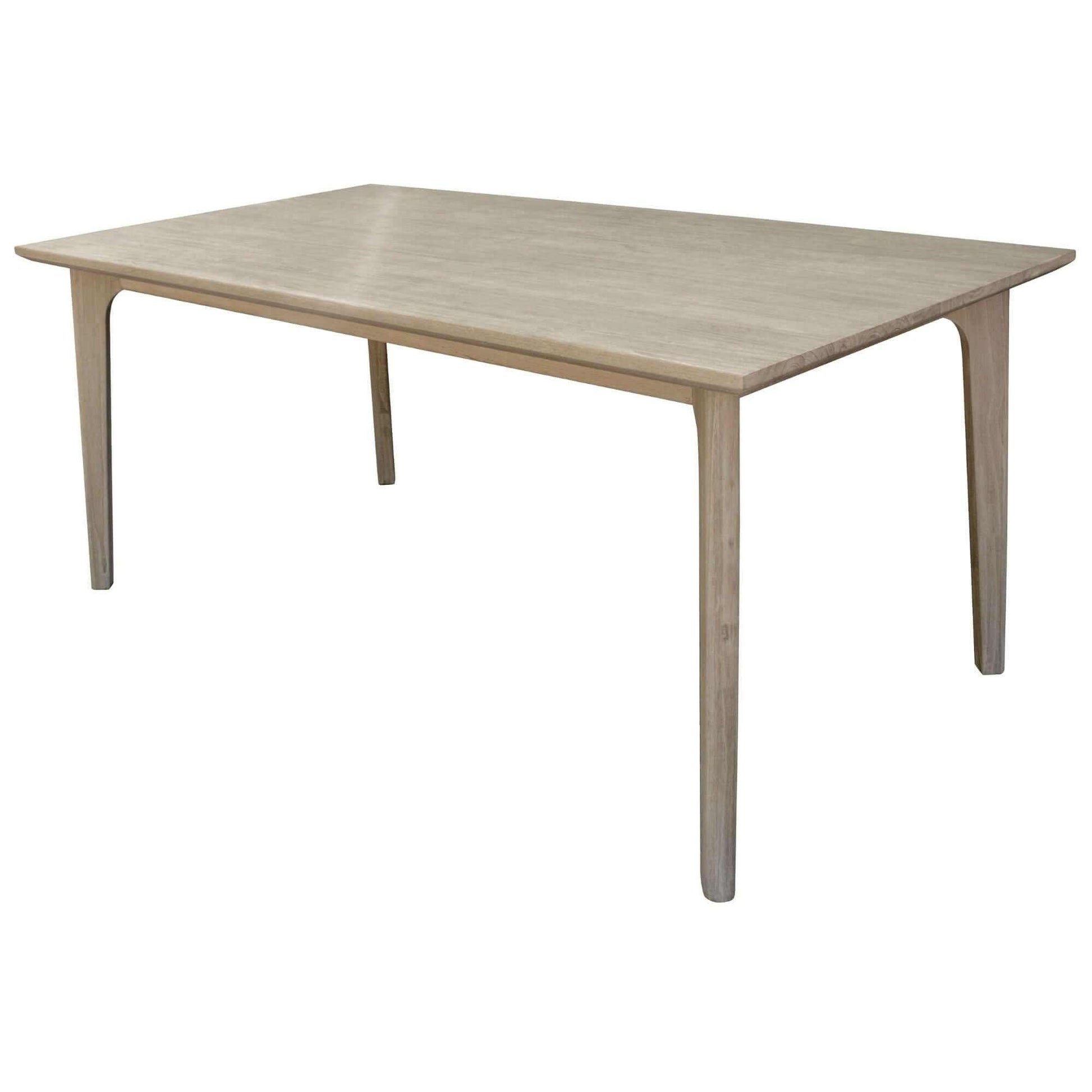Tyler 7pc 180cm Dining Room Table and Chair Set - Brushed Smoke