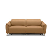 Inala Electric Powered 2.5 Seater Genuine Leather Recliner Couch - Lat