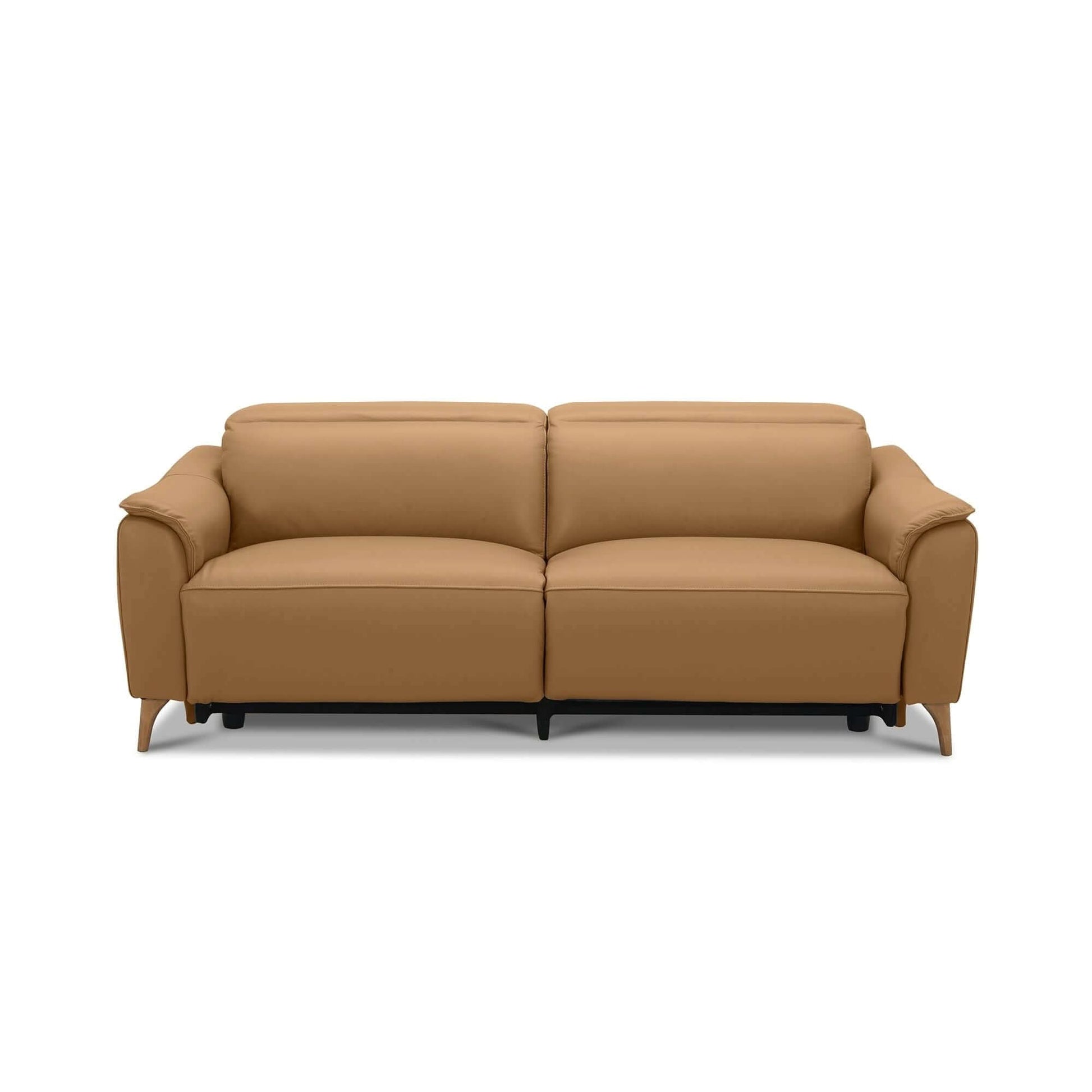Inala Electric Powered 2.5 Seater Genuine Leather Recliner Couch - Lat