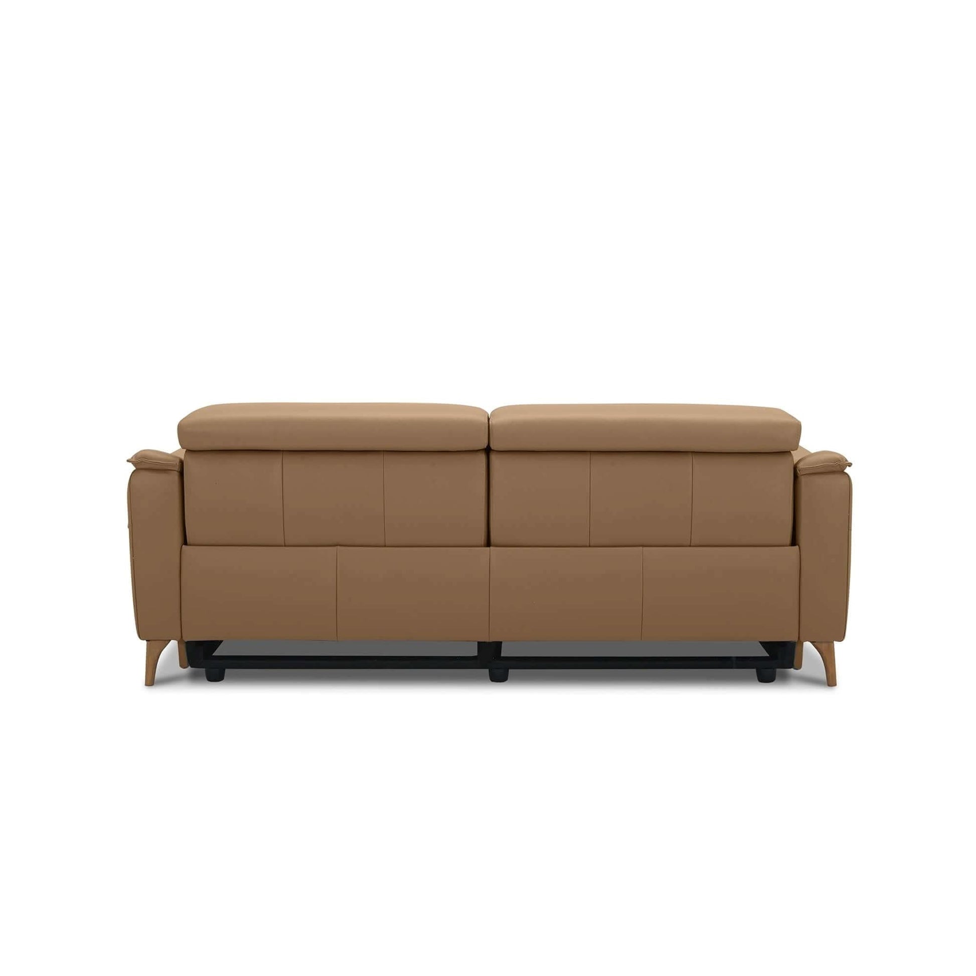 Inala Electric Powered 2.5 Seater Genuine Leather Recliner Couch - Lat