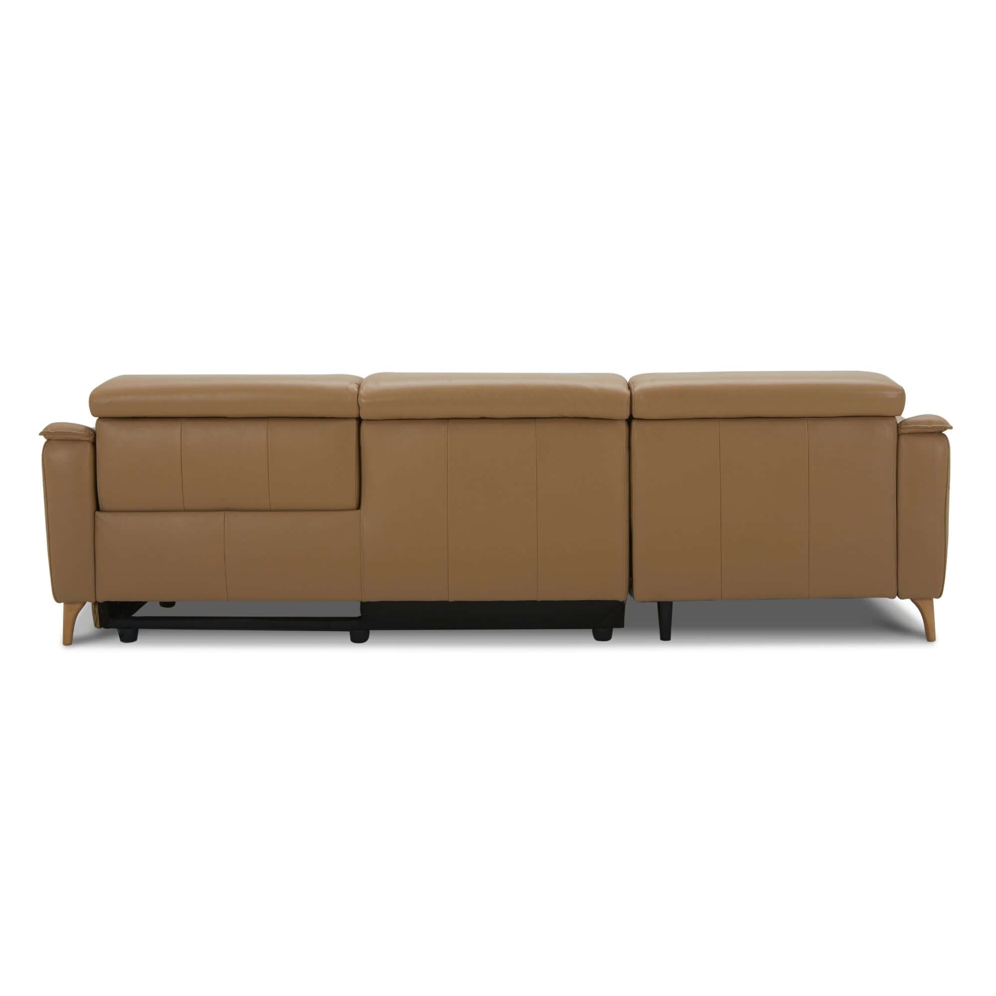 2 seater leather sofa lounge