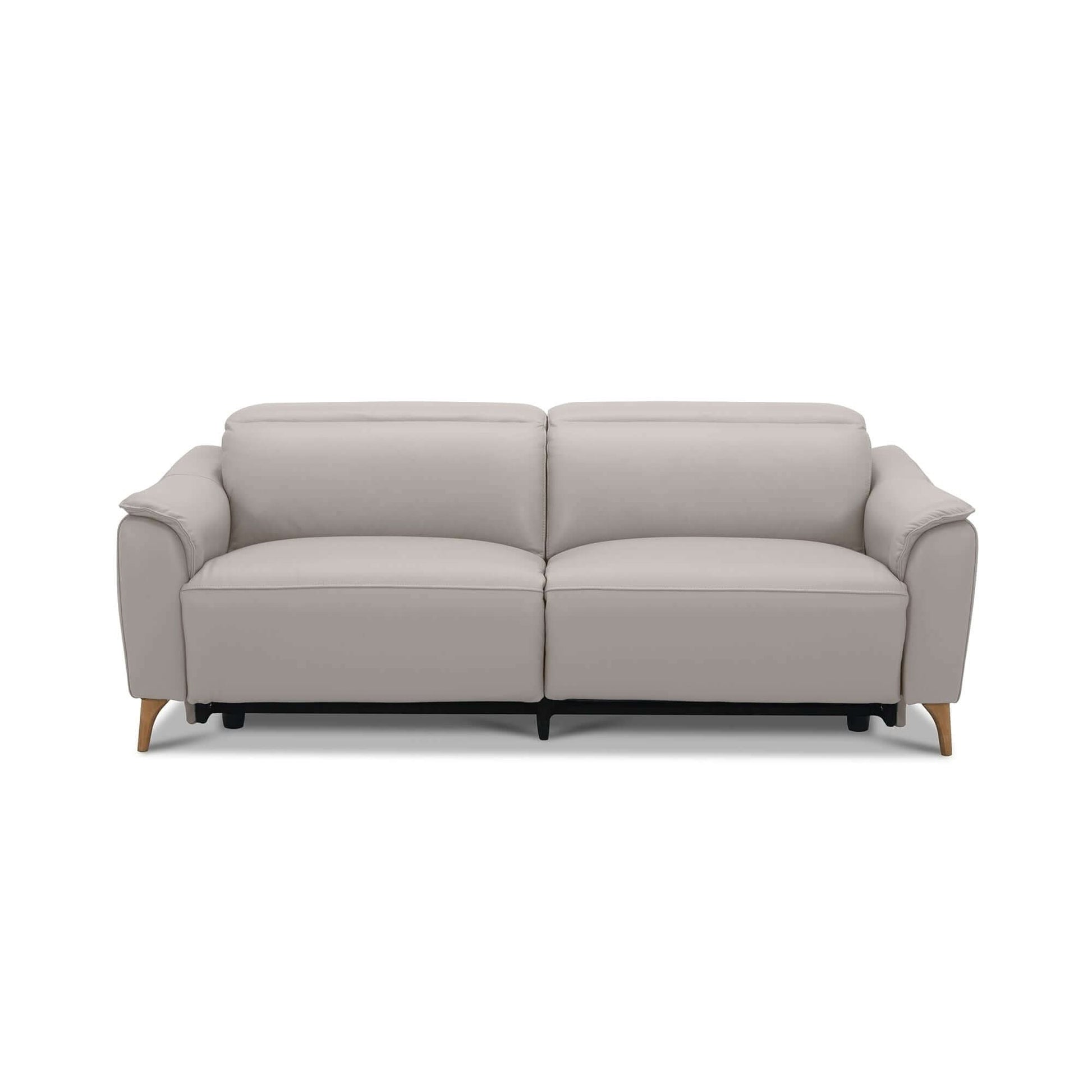 Inala 2.5 Seater Genuine Leather Electric Powered Modern Recliner Sofa