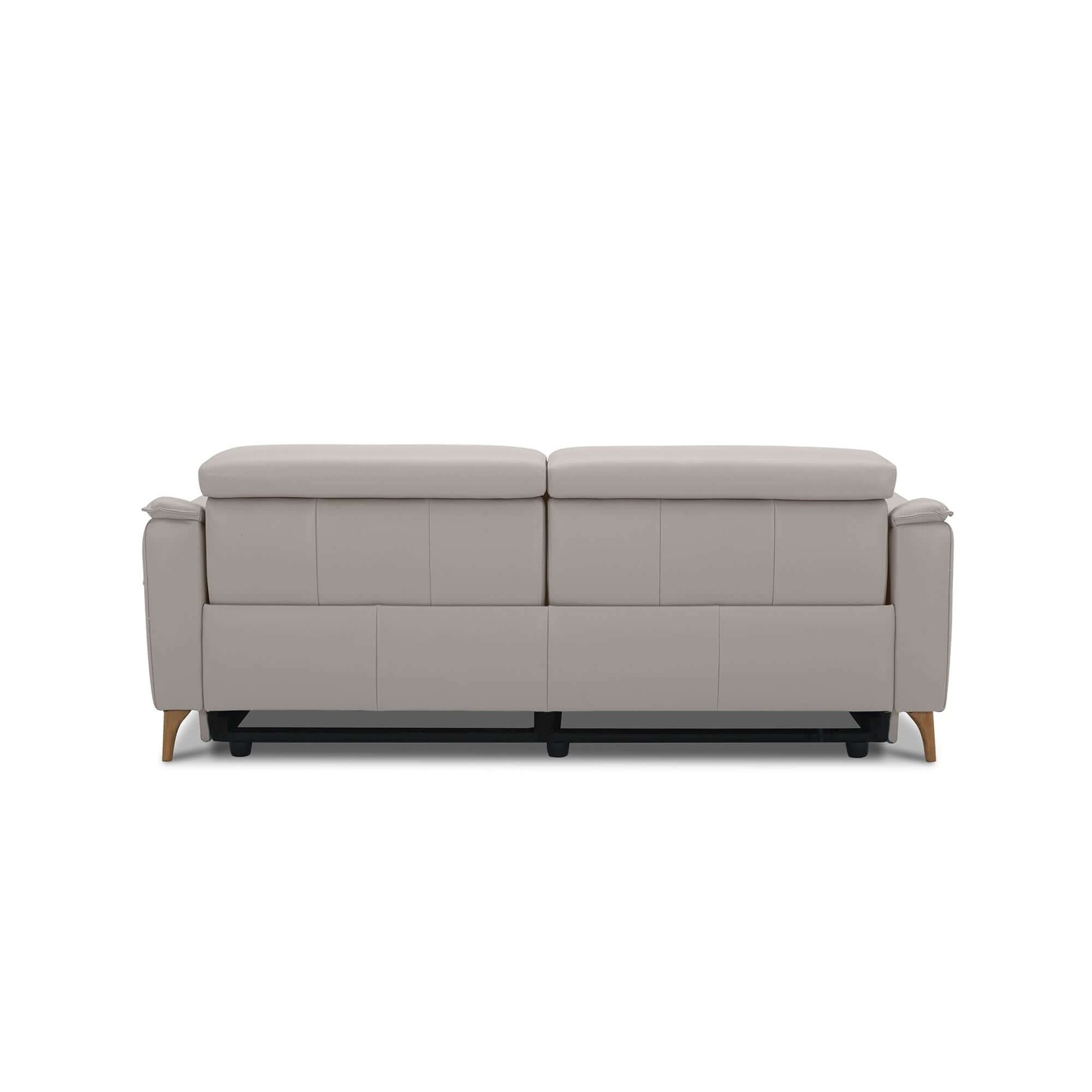 Inala 2.5 Seater Genuine Leather Electric Powered Modern Recliner Sofa