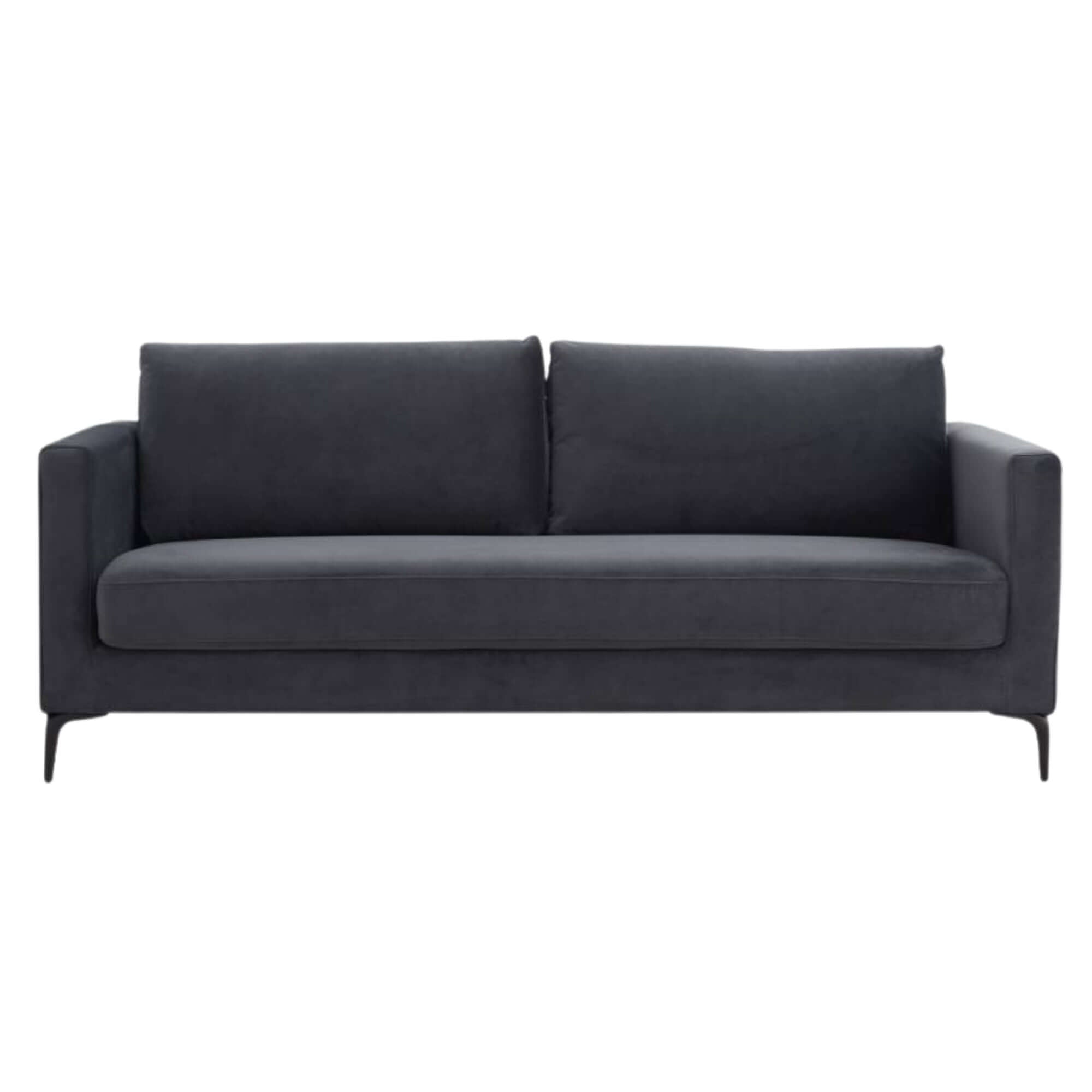 3 seater charcoal sofa