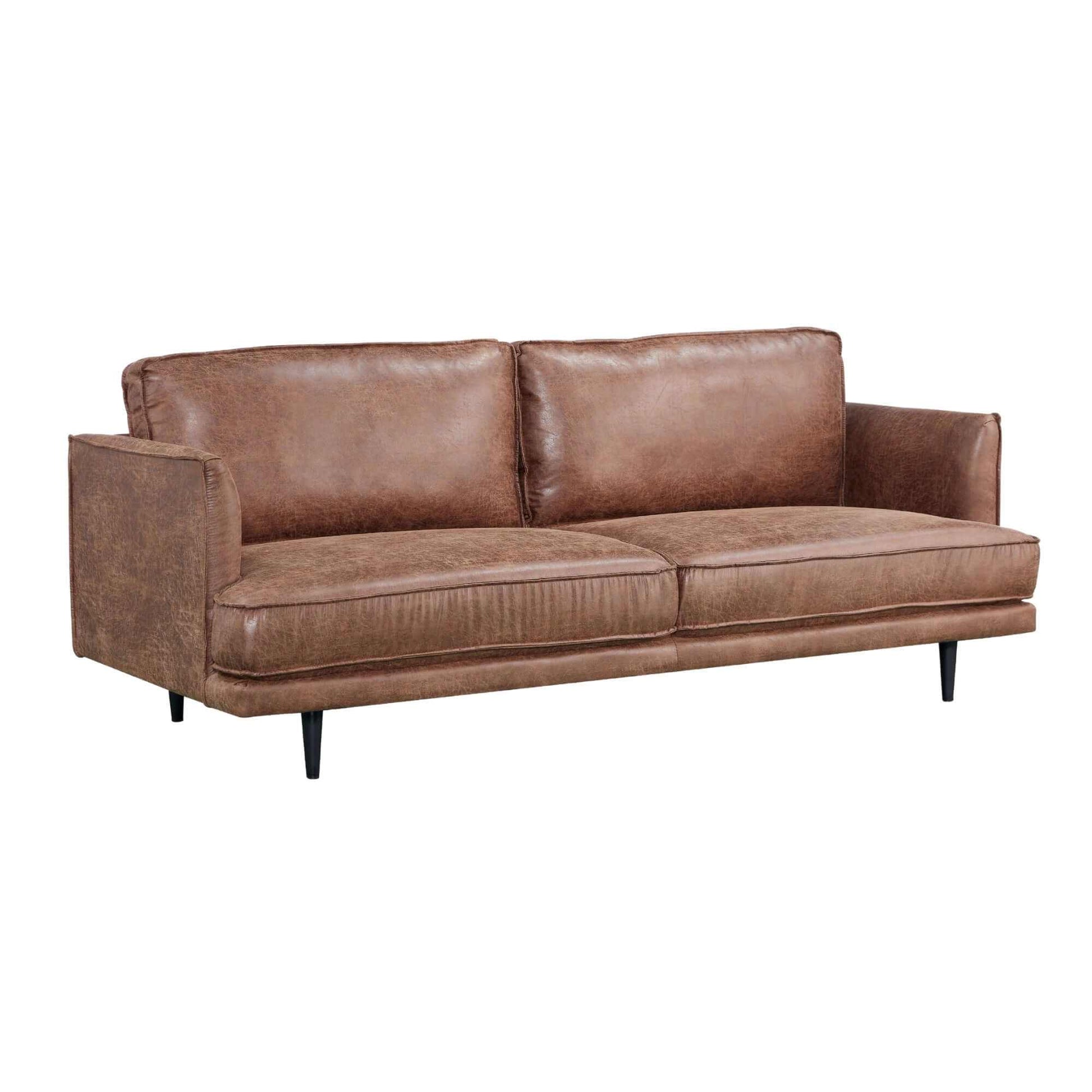 Rosie 2 + 3 Seater Mid Century Sofa Set Fabric Upholstered Lounge