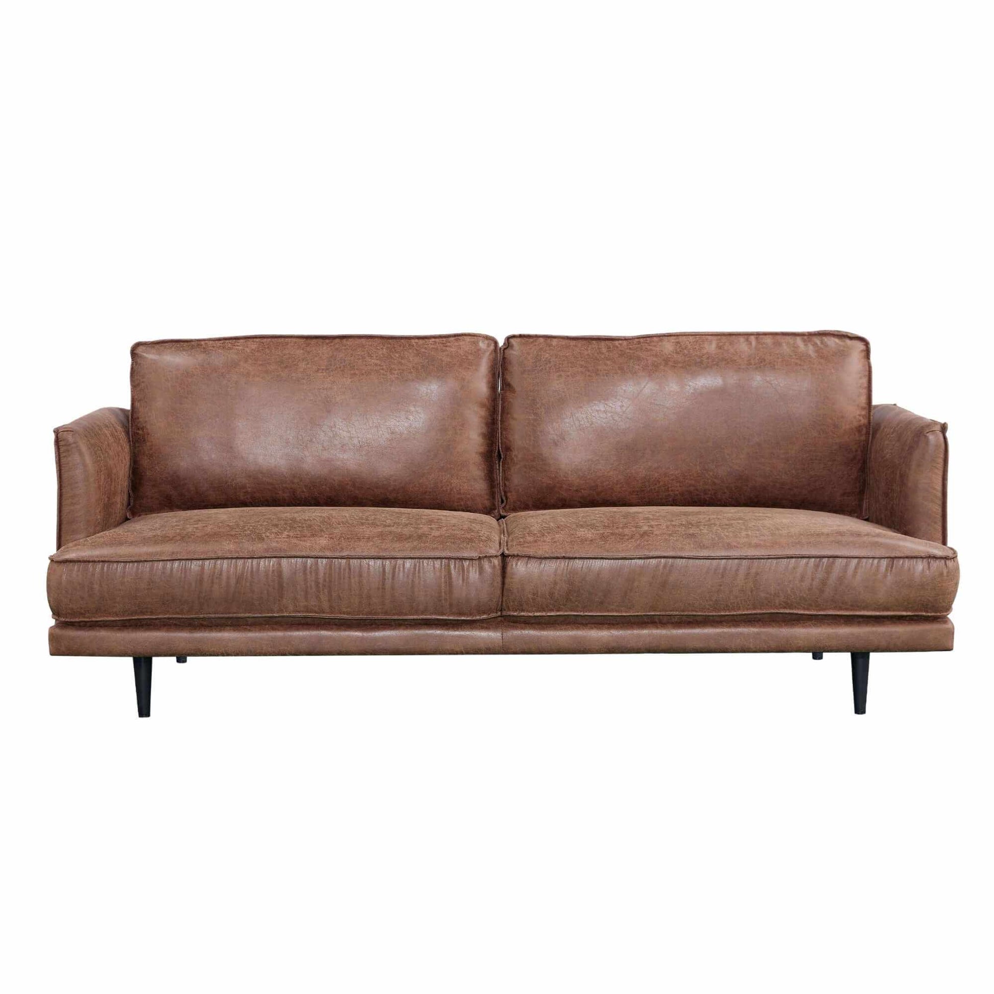 Rosie 2 + 3 Seater Mid Century Sofa Set Fabric Upholstered Lounge
