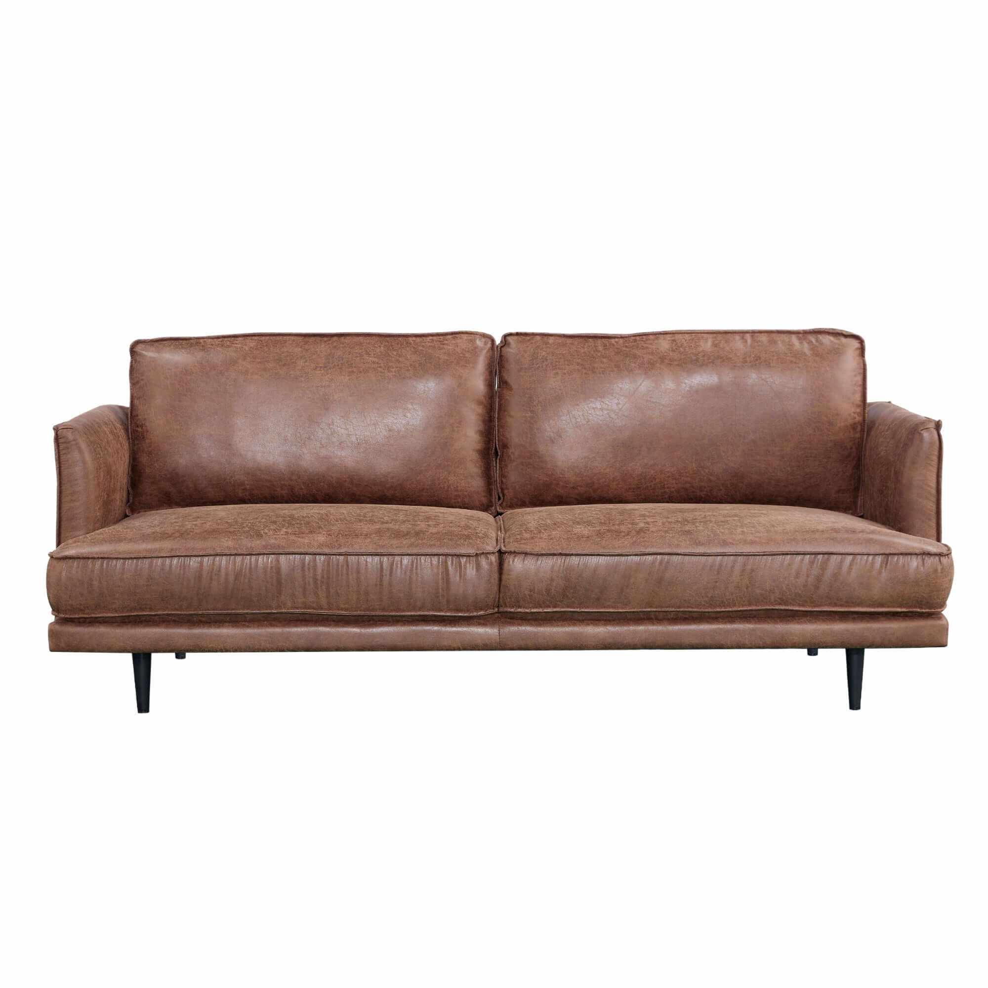 Rosie 2 + 3 Seater Mid Century Sofa Set Fabric Upholstered Lounge