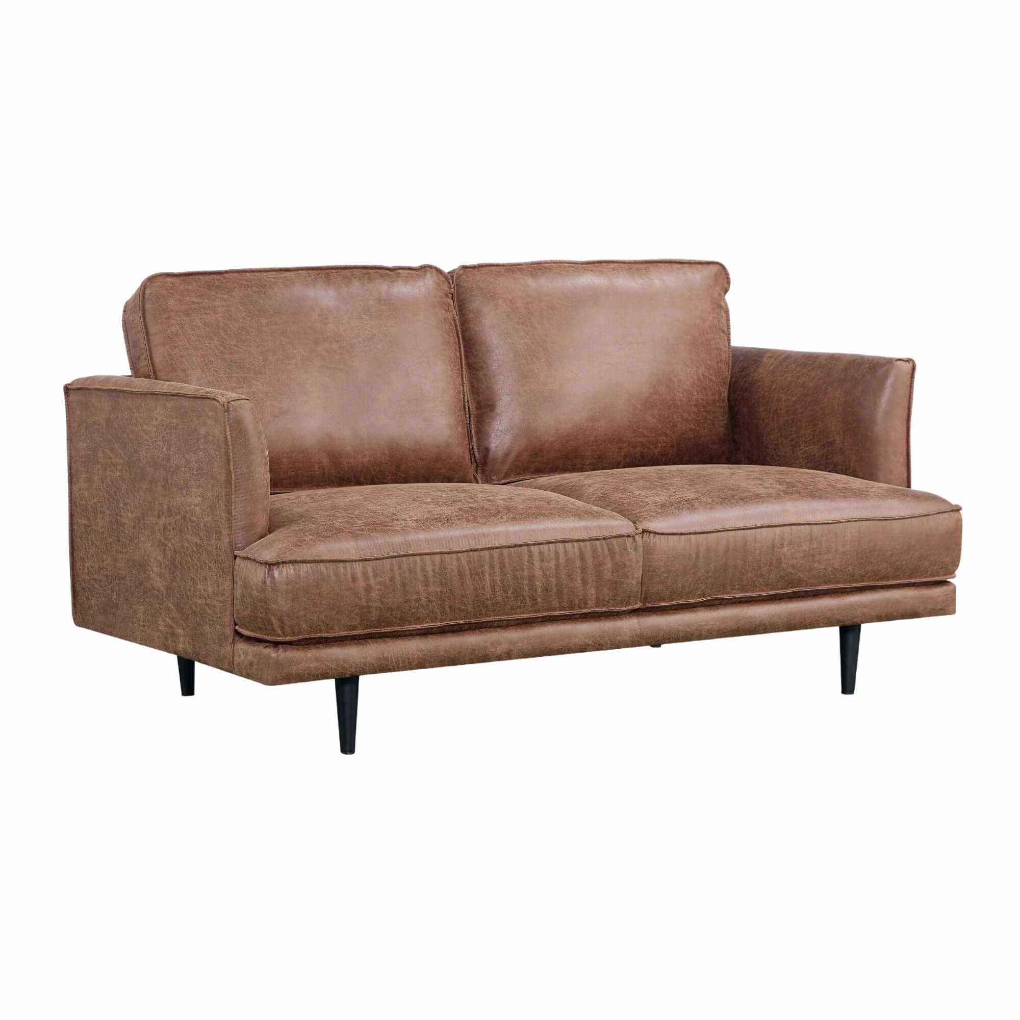 Rosie 2 + 3 Seater Mid Century Sofa Set Fabric Upholstered Lounge