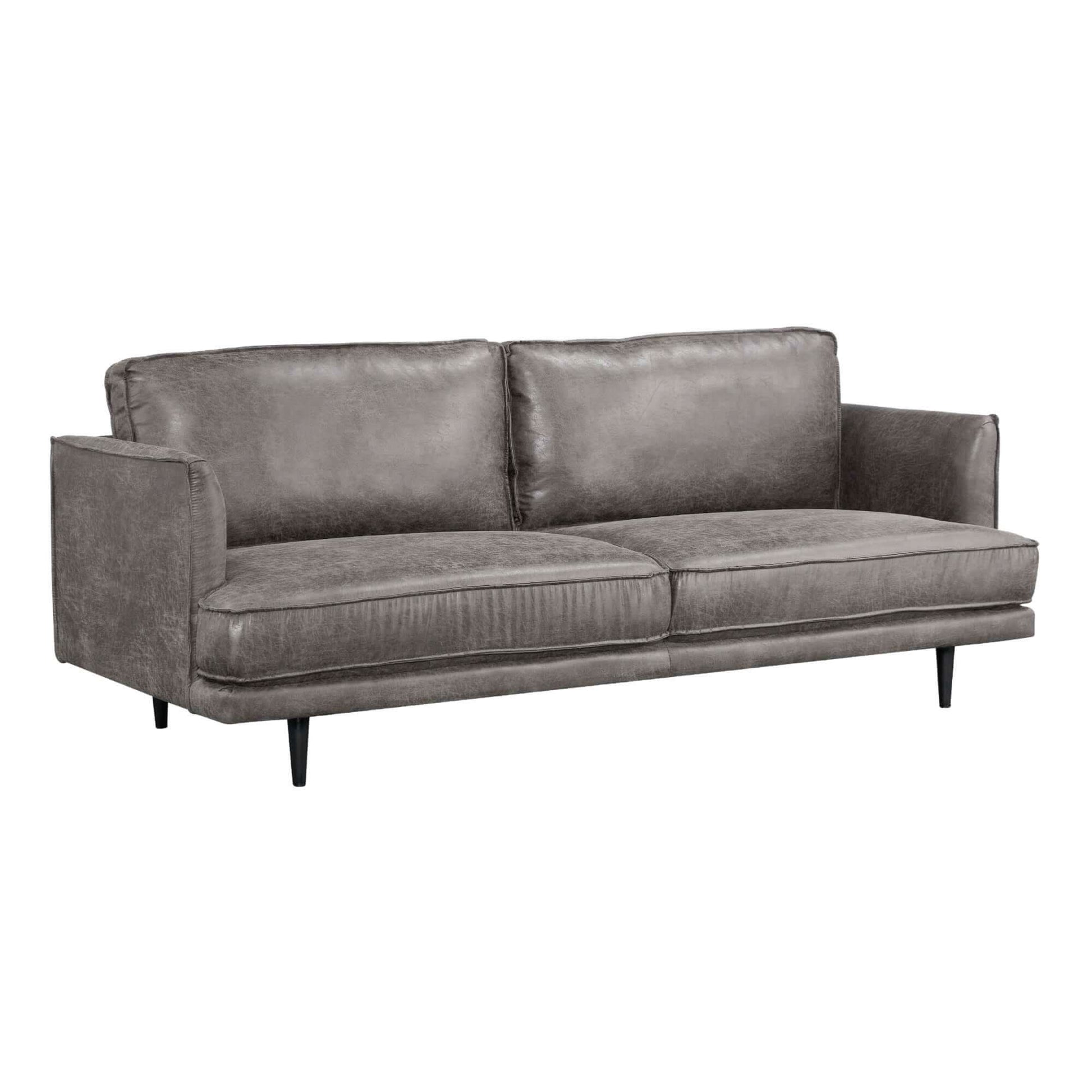 Rosie 2 + 3 Seater Mid Century Style Sofa Set - Grey
