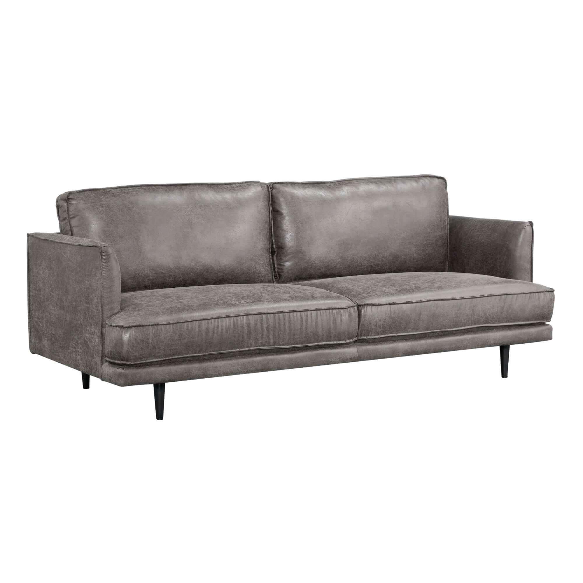 Rosie 2 + 3 Seater Mid Century Style Sofa Set - Grey