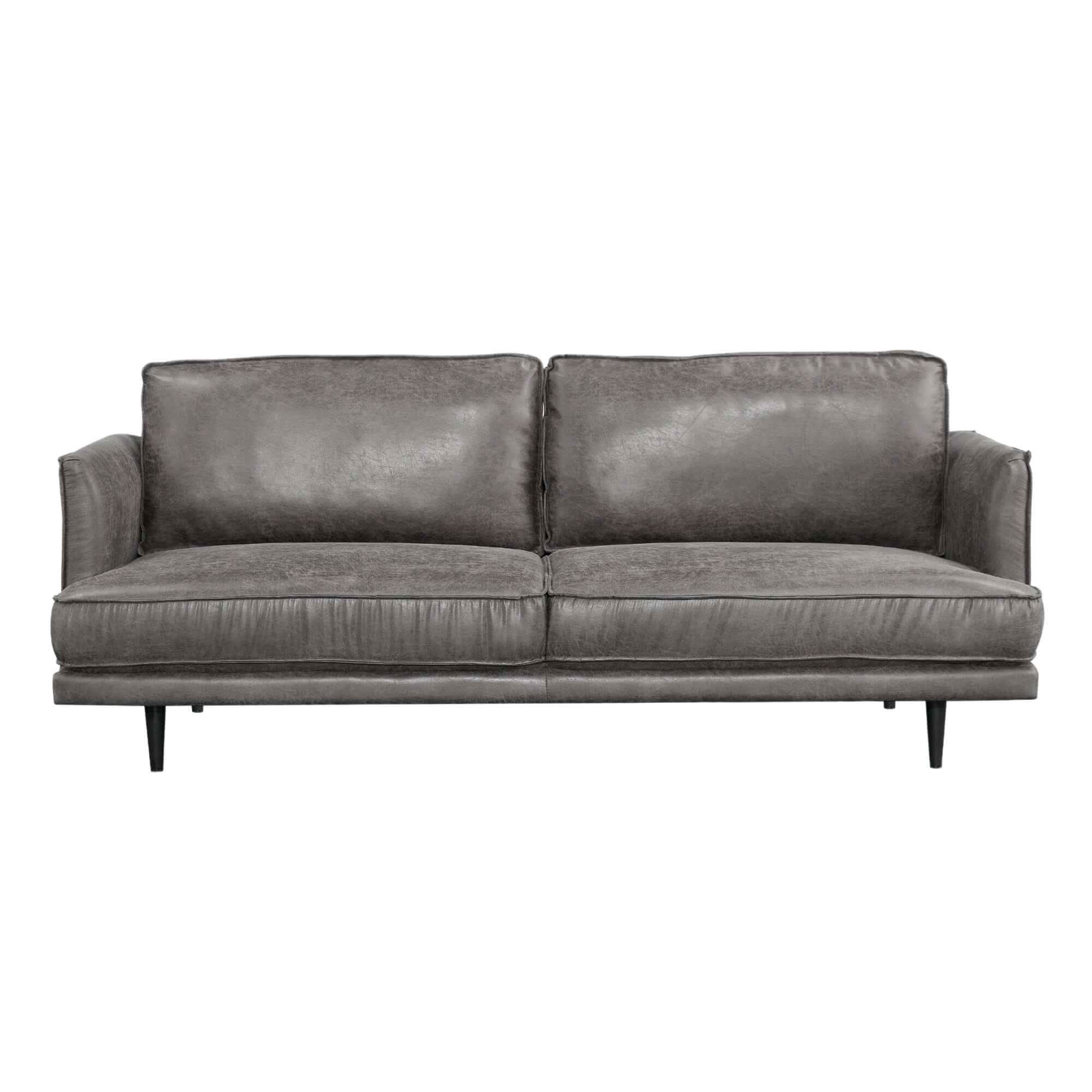 Rosie 2 + 3 Seater Mid Century Style Sofa Set - Grey