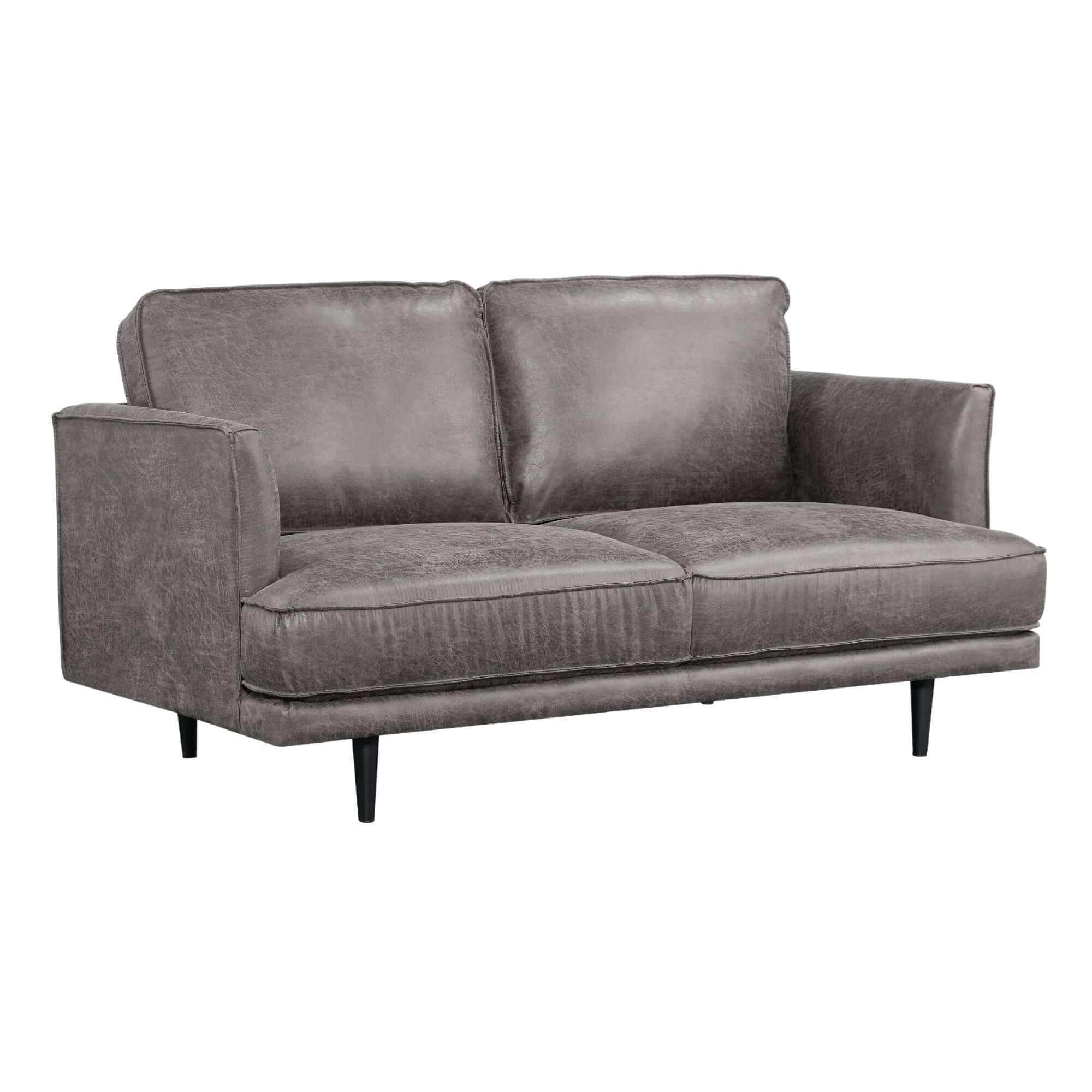 Rosie 2 + 3 Seater Mid Century Style Sofa Set - Grey