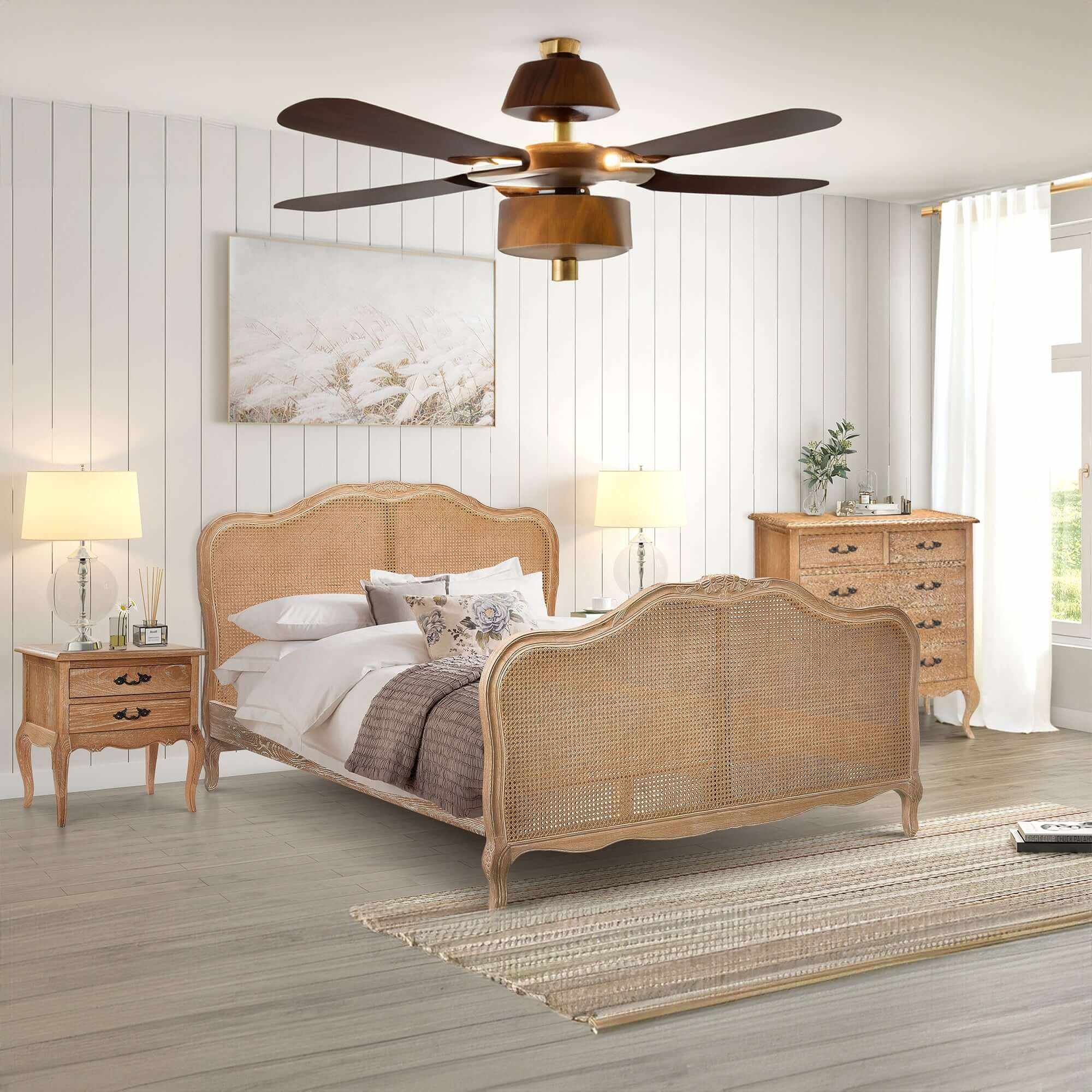 King Rattan Bedroom furniture