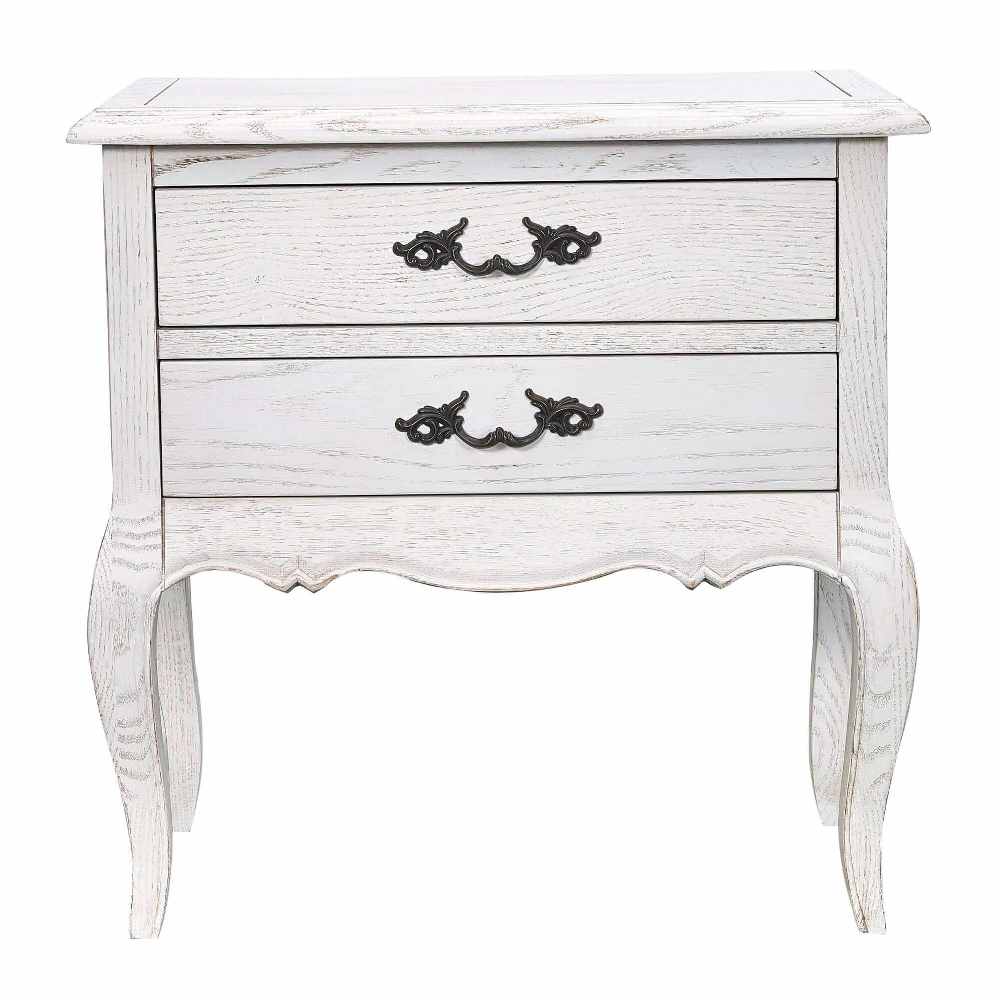 Alice 4pc Mirror Dresser And Bedside White