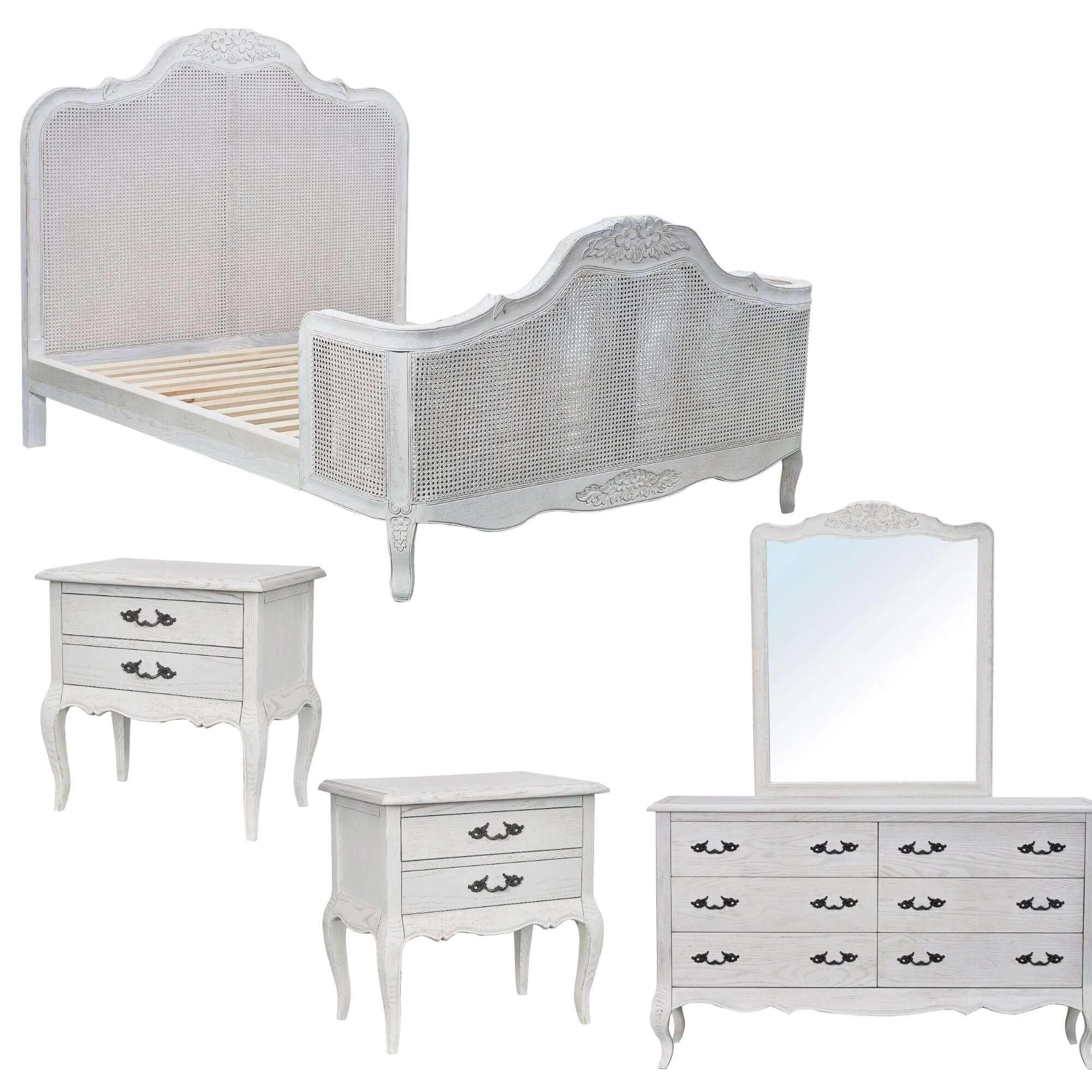 King Bed Suite White